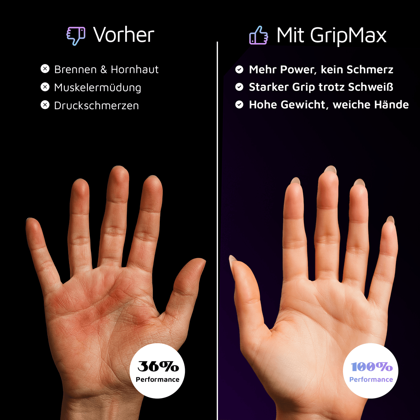 High Performance Fitness Grip Pad