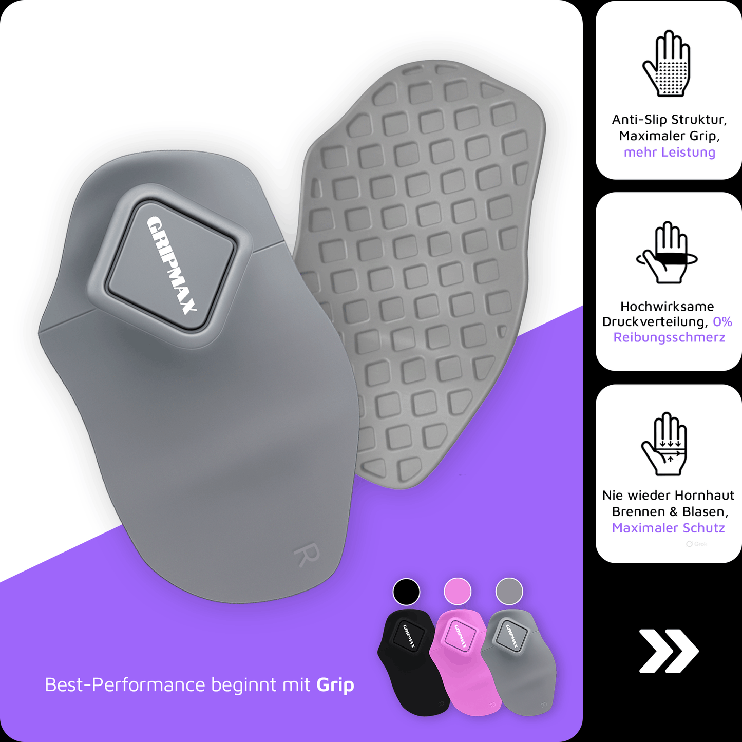 High Performance Fitness Grip Pad