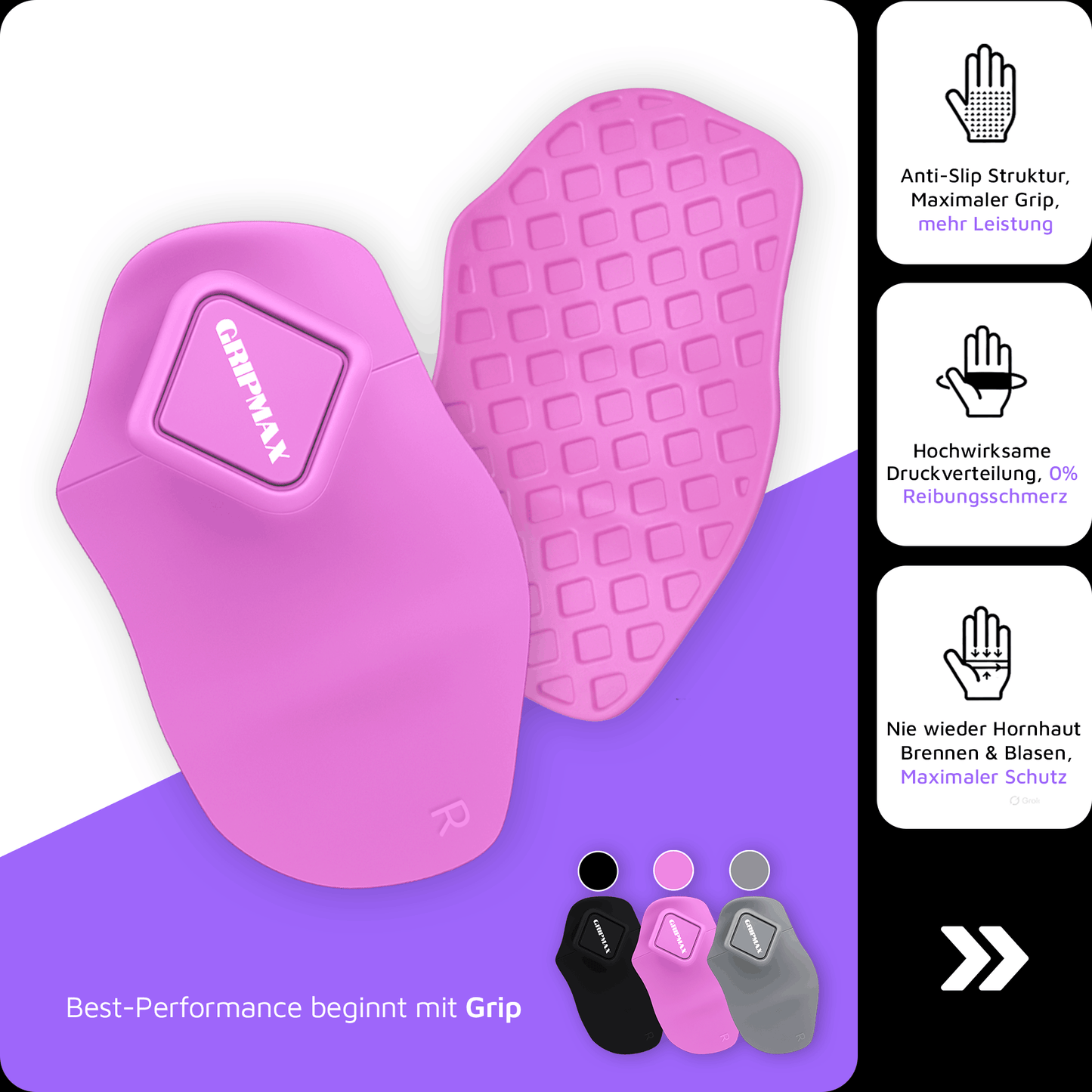 High Performance Fitness Grip Pad